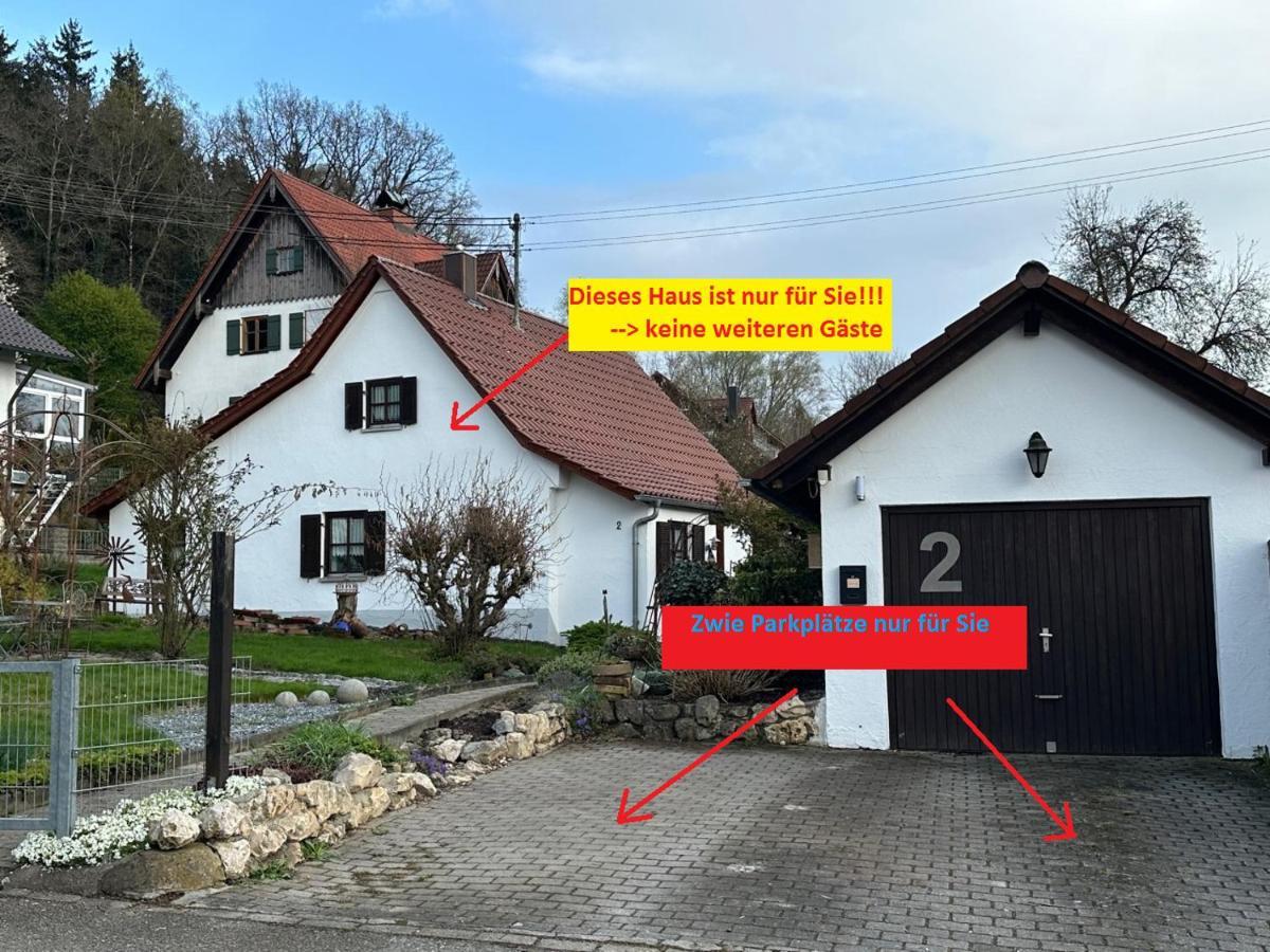 Ferienparadies Am Kammerberg - Ein Ganzes Haus Fuer Sie Alleine!!! Weissenhorn Bagian luar foto